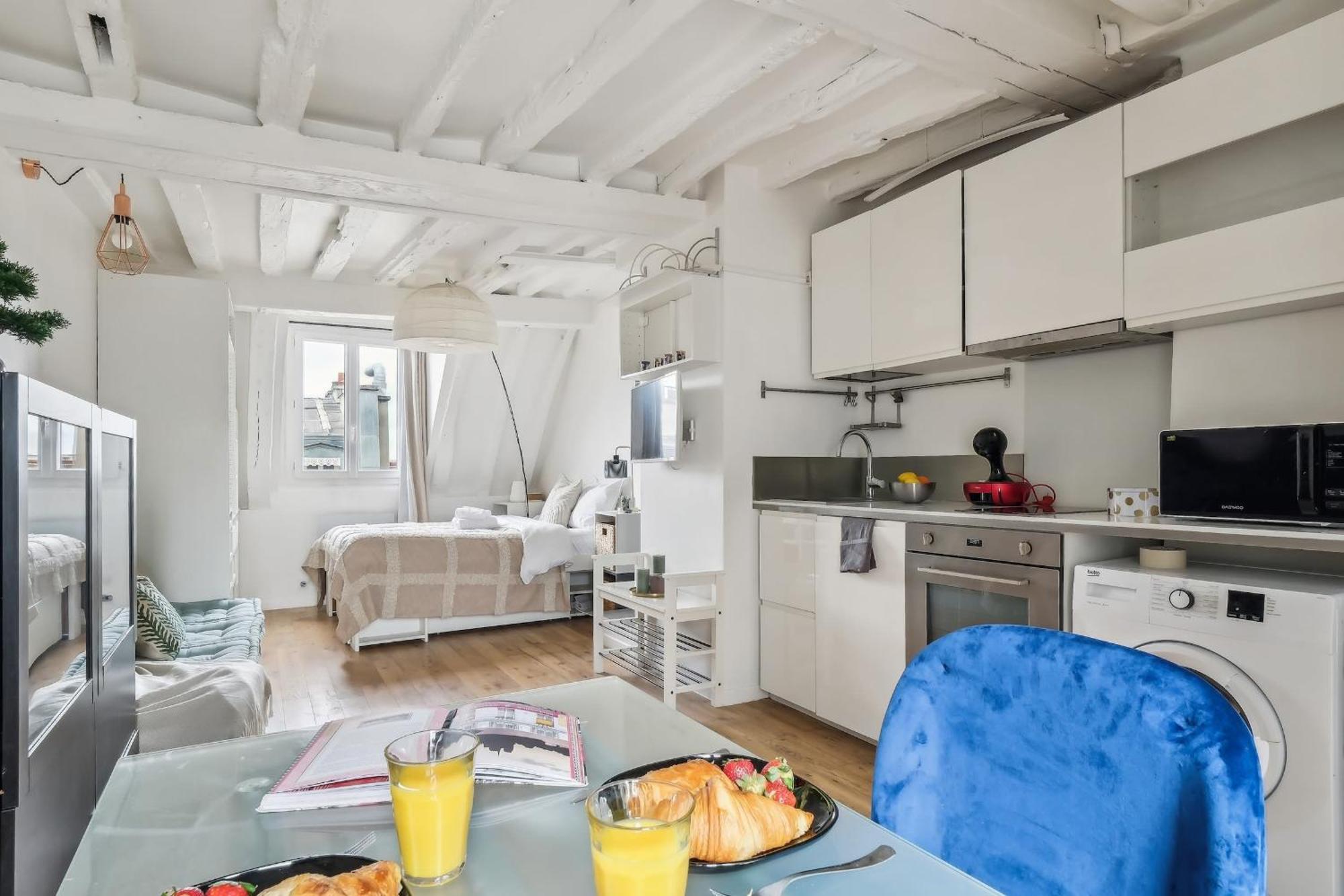 파리 Flat Near Le Louvre 아파트 외부 사진