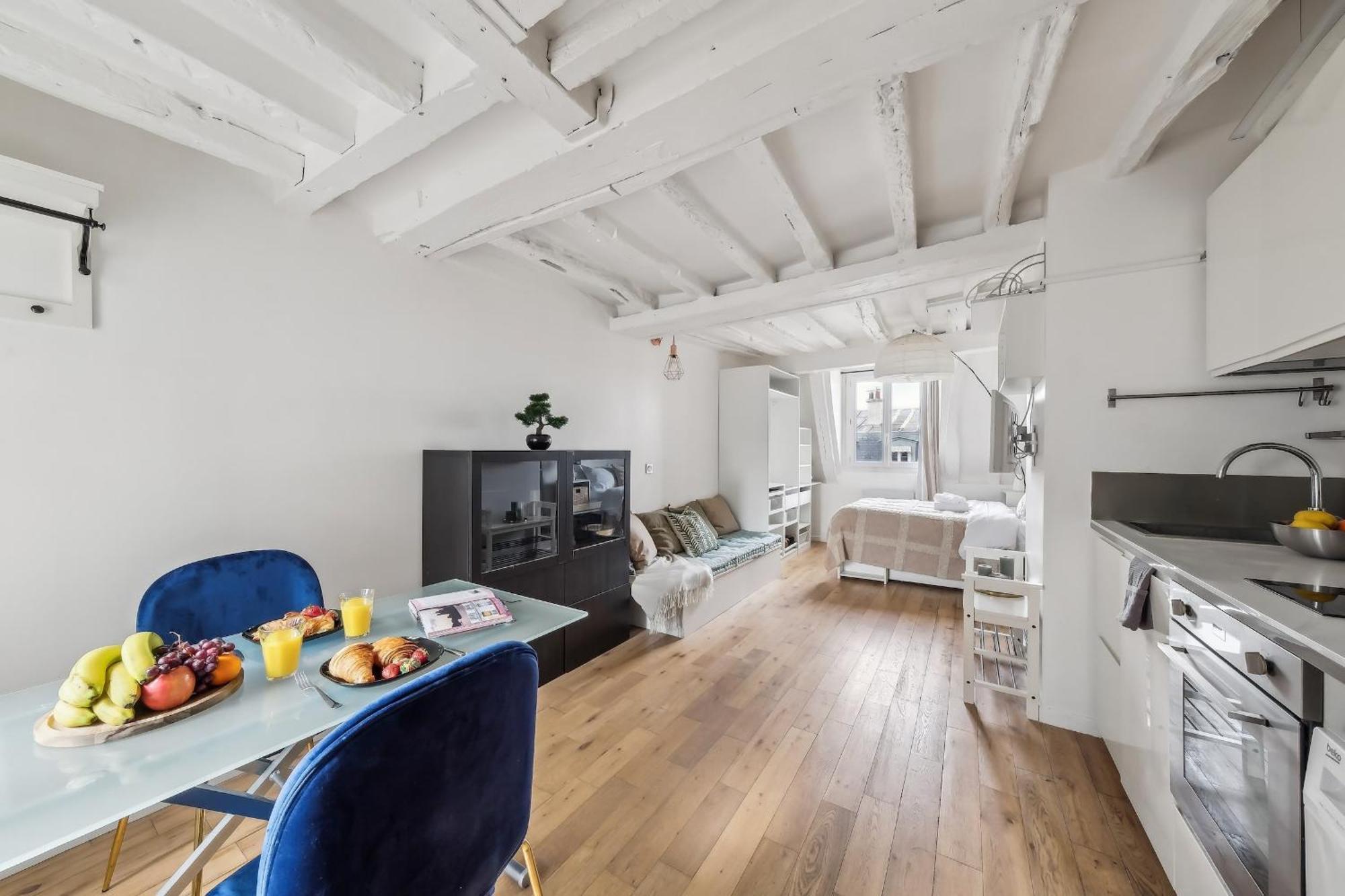 파리 Flat Near Le Louvre 아파트 외부 사진
